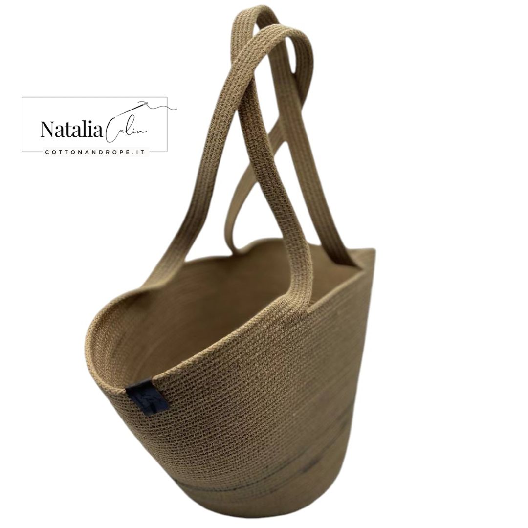 MUSTARD BAG - Color: MUSTARD / BLACK - Measurements: 23 x 40 cm