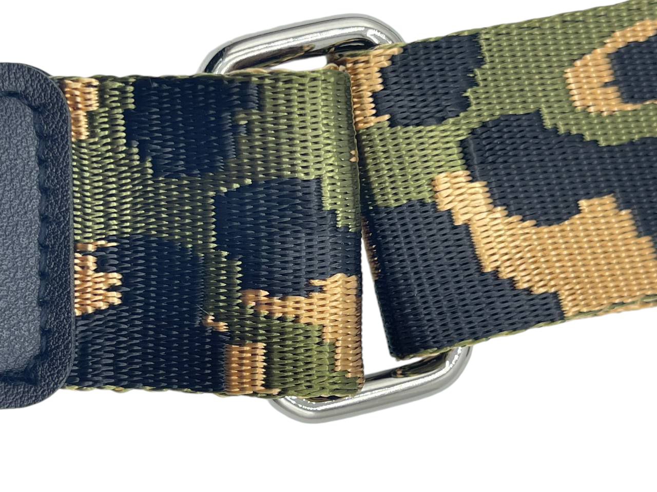 Tracolla regolabile, cinghia di ricambio - 80 / 130 cm - Verde Militare
