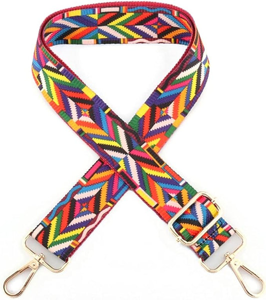 Tracolla regolabile, cinghia di ricambio - 145 / 75 cm - Multicolor  Arlecchino