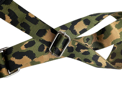 Tracolla regolabile, cinghia di ricambio - 80 / 130 cm - Verde Militare